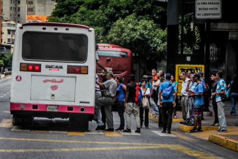 aumento del pasaje mínimo en Venezuela transporte público tarifas