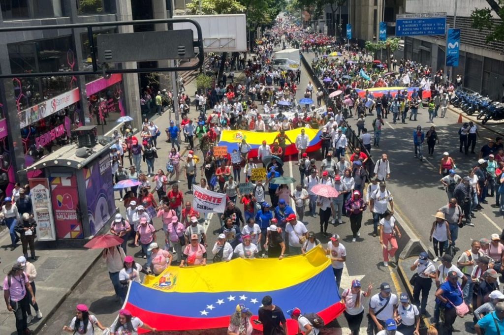 Baja asistencia en contramarcha oficialista convocada por Diosdado Cabello en Caracas