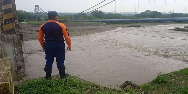 Aumento del caudal del río Guanare tras intensas lluvias en el estado Portuguesa con monitoreo preventivo activo