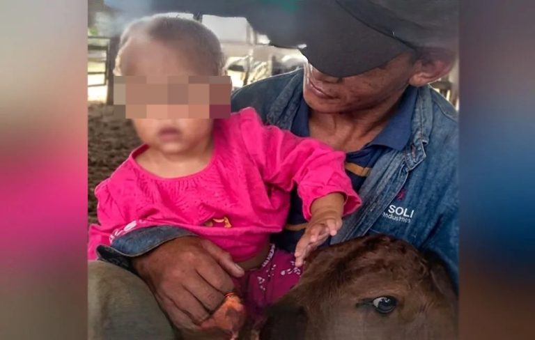 Vivienda en sector Guayabal de Mauroa donde ocurrió el colapso de pared que causó la muerte de una bebé