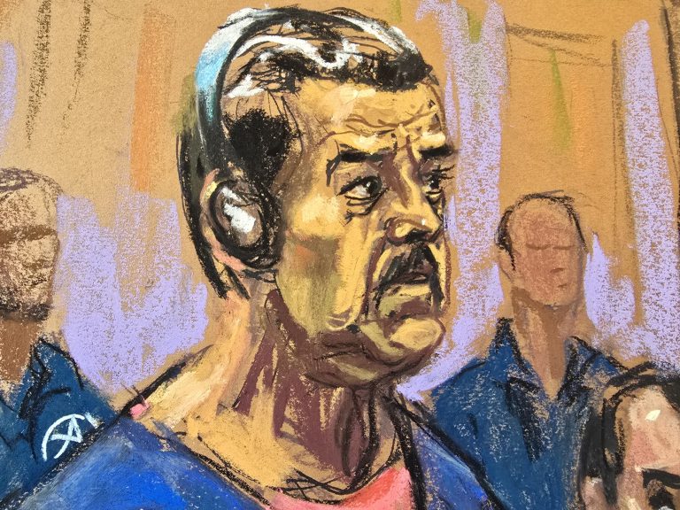 Nicolás Maduro en contexto judicial mientras enfrenta proceso en corte federal de Nueva York